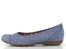 Gabor nubukové baleríny denim 84.169.10