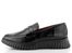 Wonders lakované slip-on polobotky negro A-4402