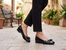 Hispanitas baleríny s mašľou Genova black HI254285