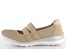 Rieker sportovnější baleríny s gumičkami béžové L3281-62