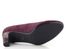 Tamaris textilní lodičky burgundy comb 1-22418-41