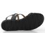 Tamaris páskové sandály černé 1-28231-46