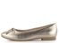 Tamaris baleríny s mašličkou Light Gold 1-22105-44