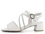 Gabor bílé sandály na podpatku 41.771.21