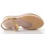 Wonders sandály s plnou špičkou sand/oro A-4804
