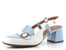 Fly London lodičky s volnou patou sky blue/offwhite P145456002
