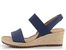 Gabor sandále na kline tmavo modré 42.034.36
