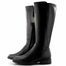 Tamaris hladké kožené kozačky black 1-25550-47