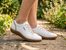 Looke šněrovací polobotky Ambriene white L1393_03
