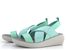 Fly London pásikové sandále mentolové Baji P144848011