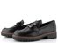 Tamaris mokasíny na vysokej podošve black leather 1-24722-43