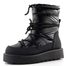 Tamaris zateplený kotník na platformě black uni 1-26836-41