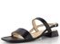 Högl luxusní páskové sandály Black 7-101540-0100