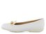 Geox bílé kožené baleríny Annytah D027NB00085