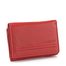 Lagen peněženka se zipovou kapsou Red LM-2520E/GK