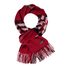 Fraas široký kašminkový šál s károvaným vzorem true red 625030-361