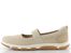 Mustang sportovnější baleríny s páskem sand 26M0582003