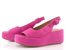 Högl semišové sandály na klínku azalea 1-102512-4600