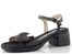 Wonders sandály na podpatku negro D-2301