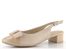 Caprice lodičky s volnou patou Beige Comb 9-29502-42