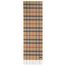 Fraas kašminkový šál s károvaným vzorem camel 625391-180