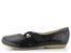 Josef Seibel baleríny s kříženými gumičkami černé 87239971