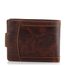 Pánská peněženka se zápinkou stínovaná hnědá V-05/M