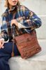 Rieker kombinovaná crossbody kabelka hnědá H1346-22