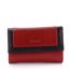 Dámská kožená peněženka červená/černá BLC/4390/419