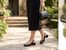 Hispanitas lodičky s volnou patou Oporto Black HV253993