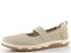 Mustang sportovnější baleríny s páskem sand 26M0582003