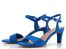 Tamaris sandály na podpatku Royal Blue 1-28028-42