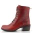 Fly London šněrovací kotník red MILU044FLY