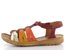 Josef Seibel páskové sandály rot-multi 74102159