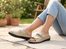 Tamaris fuzbetové pantofle metalické Light Gold 1-27510-41