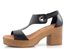 Marila sandály na podpatku Berlin Negro