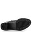 Ara kožený kotník na podpatku Prag Black 12-59216-01