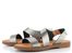 Marila metalické sandály Ash Grab. Lam. Acero