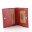 Lagen malá kožená peněženka červená E-1055
