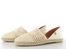 Verbenas vykrojené espadrilky Carmen crudo 0300580561