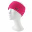 Voxx pletená široká čelenka Demio magenta 118996