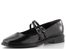 Tamaris lodičky/baleríny s nártovými pásky black 1-22131-45