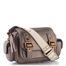 Hispanitas metalická crossbody kabelka s klopou topo BI254143