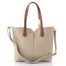Rieker shopper kabelka so stuhou beige H1045-60