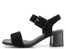 Ara dámské širší sandály na podpatku Brighton Black 12-20507-01
