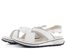 Caprice sandály s kříženými pásky White Combi 9-28704-20