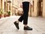 Tamaris tenisky na platformě black patent 1-23313-41