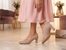 Tamaris třpytivé společenské lodičky rose glam 1-22418-41
