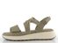 Tamaris sandály ve sportovním stylu Olive 1-28223-44