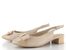 Caprice lodičky s volnou patou Beige Comb 9-29502-42